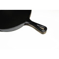 Ebay Hot 12 inch Pre-seasoned Cast Iron Frying pan with helper